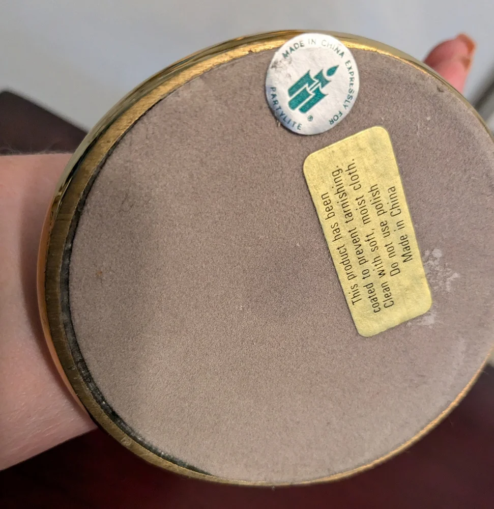 PartyLite vtg solid